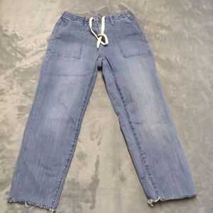 Judy Blue Gobble Reimagined Joggers High Waist Women's Size 29‎ JB88496 Raw Hem
